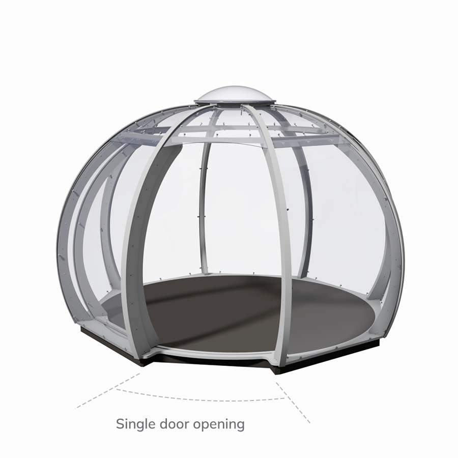 Allpod classic dining dome with single door opening 