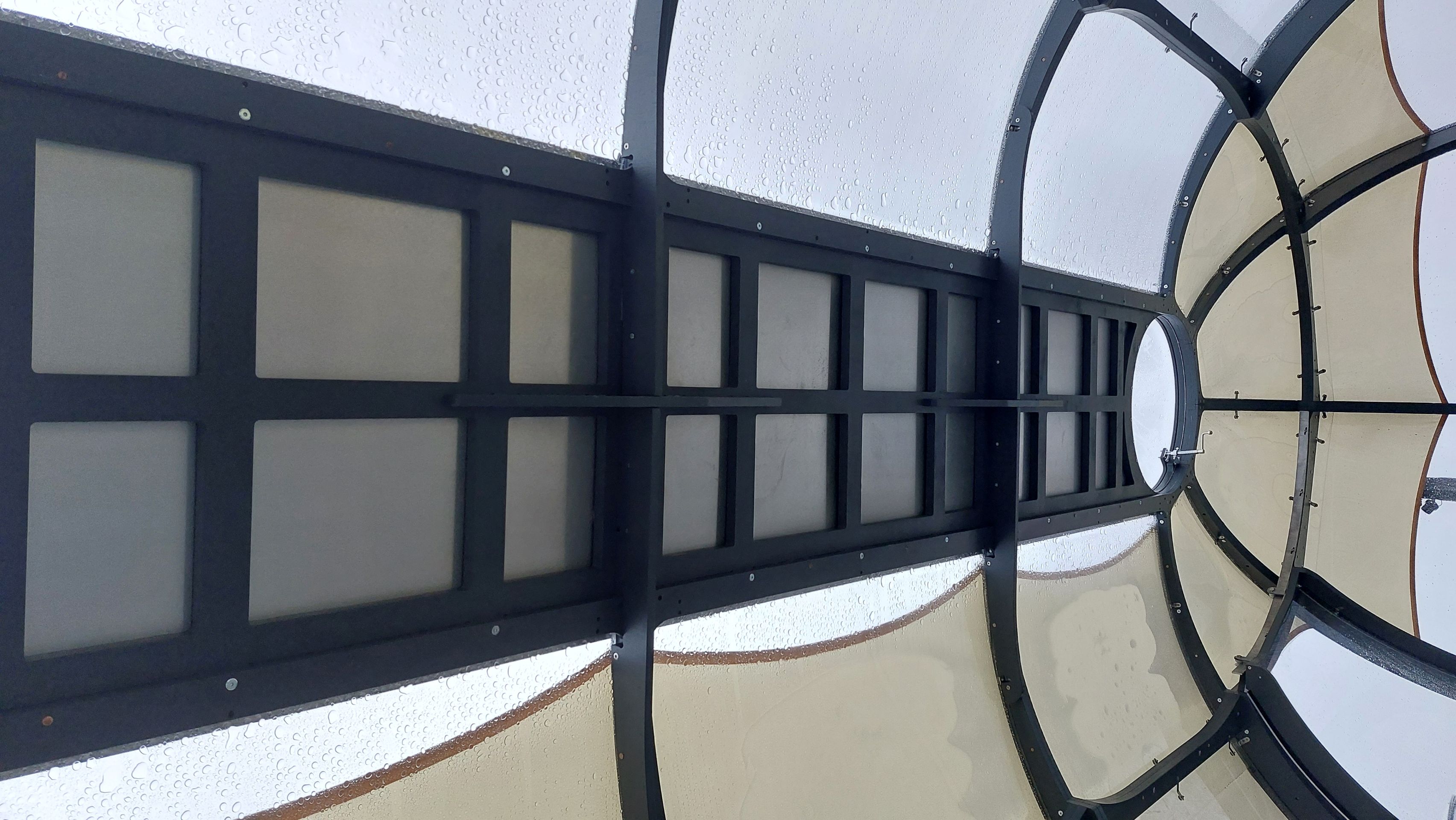 Allpod Stretch 3 roof with sun shading at the W Hotel in Edinburgh 