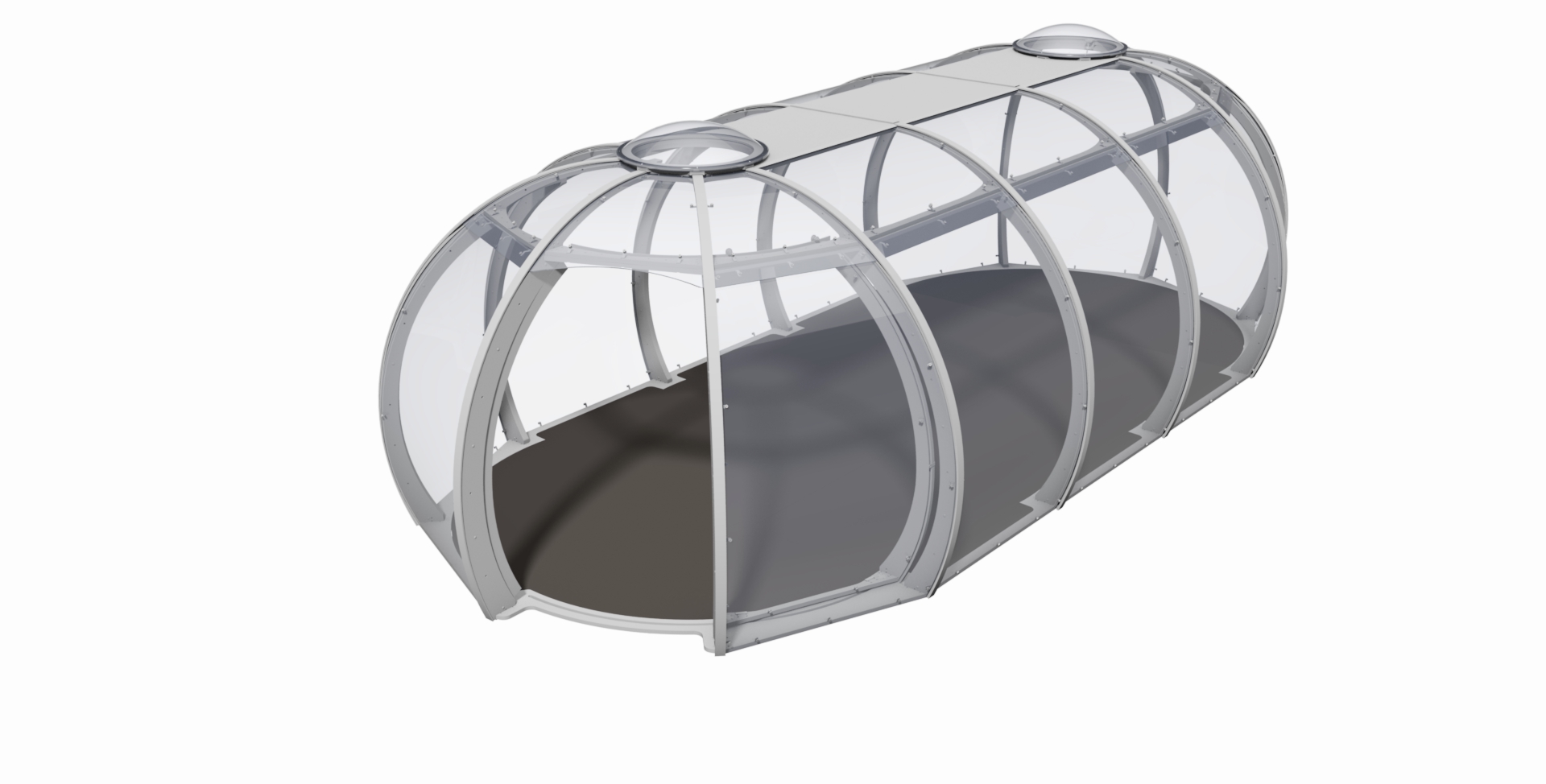 Allpod stretch 3 for private pod dining with lots of room for numerous guests